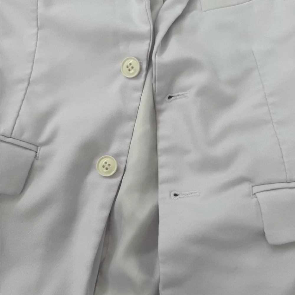 Perry Ellis white size 8 boys tuxedo jacket - Picture 6 of 8